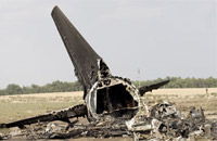 Airplane Crash near Bishkek
