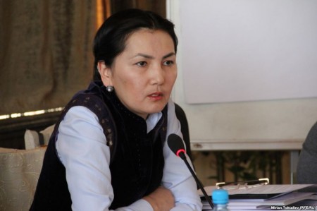 Генпрокурор Аида Салянова. Источник: Сайт радио Азаттык