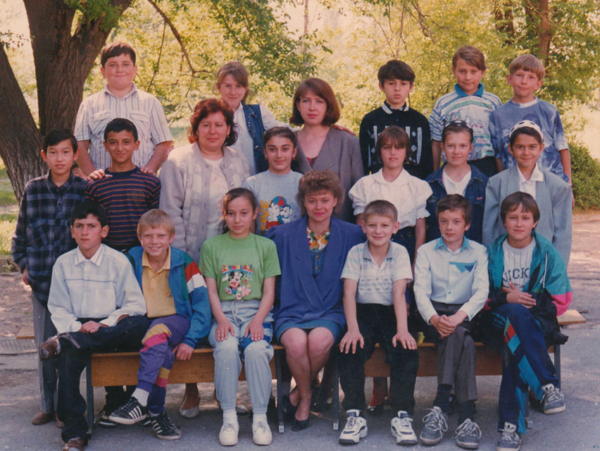 1997 год, 6 класс, школа №55, Бишкек.