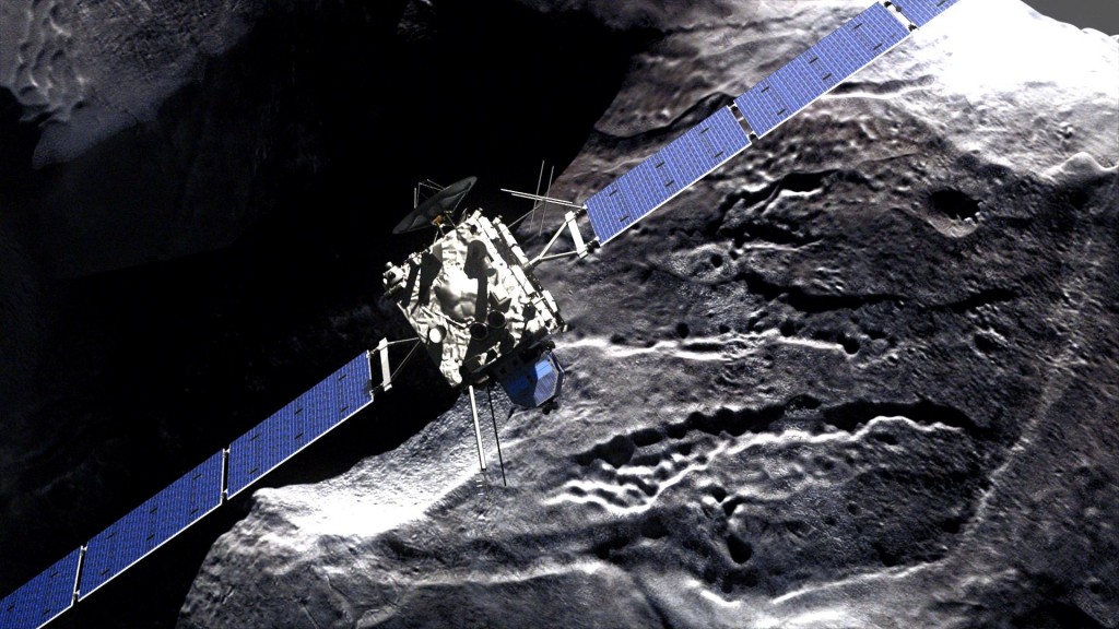 Rosetta_-_comet_fly-by