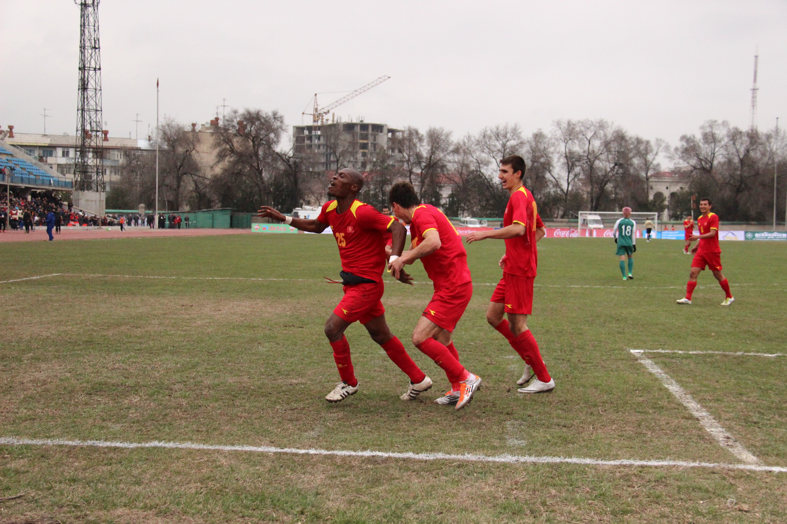 В последний раз Кыргызстан играл против Макао в 2013 году, на Кубке вызова АФК, и выиграл со счётом 1:0. Фото: Гульжан Турдубаева / Kloop.kg