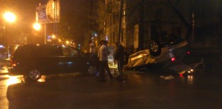 Серьёзное ДТП в центре Бишкека обошлось без жертв