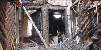 Видео: Последствия пожара в центре Бишкека