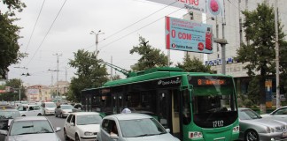 Фото: Бишкек без маршруток