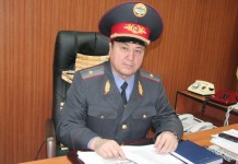 Глава МВД Мелис Турганбаев