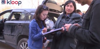 Видео: Кража вещей из машины в центре Бишкека