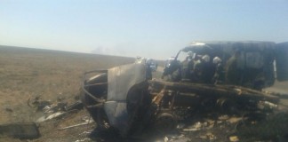 МЧС: Родственники погибших в крупном ДТП выехали в Казахстан