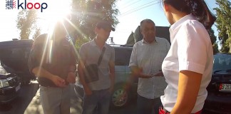 Видео: В Бишкеке столкнулись три автомобиля