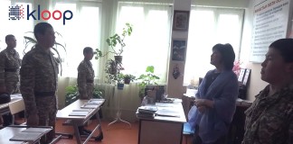 Видео: Как учатся курсанты военного лицея в Бишкеке