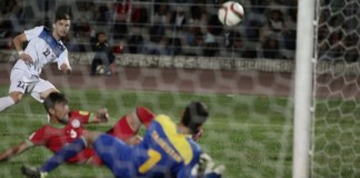 Футбол: Кыргызстан обыграл Таджикистан со счетом 1:0