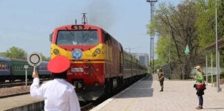 В Чуйской области закидали камнями поезд с иностранными туристами — первый, прибывший в этом году